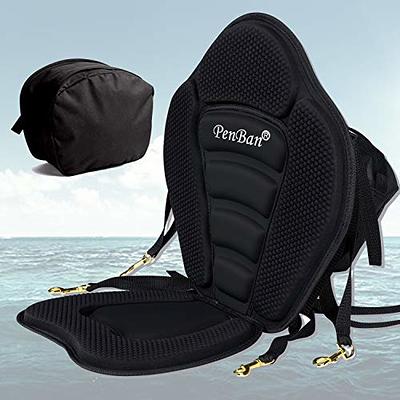 penban Universal Deluxe Padded Kayak Seat Fishing Boat Seat with Storage  Bag,Detachable Universal Paddle Board Seat,Adjustable Kayak Seats,Fitting  for Kayak,sup and Canoe etc(1 pc Black) - Yahoo Shopping