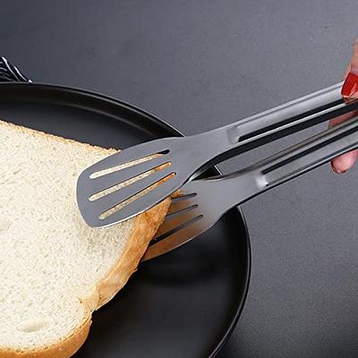 Stainless Steel Food Tong Serving Tong,Food Tongs for Cooking and Serving  Pasta, Salads, Meat and Vegetables,Serving Tongs Kitchen Tongs