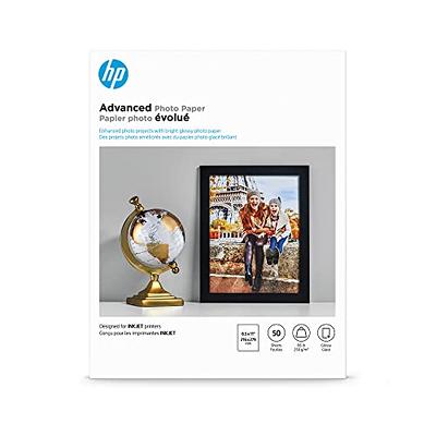 HP Premium Plus Photo Paper, Glossy (50 Sheets, 8.5 x 11)