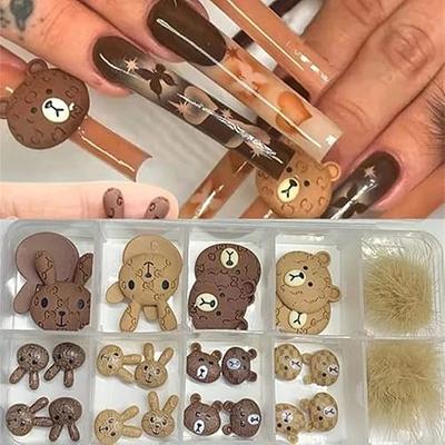 Cute Ice Cream Nail Art Charms 3D Mini Ice Lolly Kawaii Nail Charms for  Acrylic Nails
