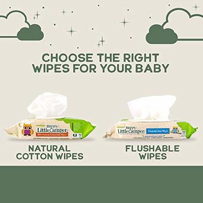 Baby Wipes, Momcozy Nose Saline Baby Wipes, Made Only With Natural Saline,  No Additives, 100% Biodegradable, Unscented & Hypoallergenic for Sensitive