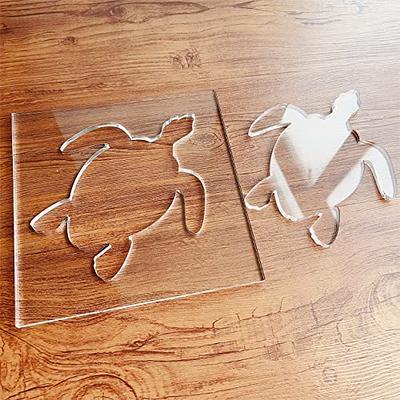 Modern Beer Flight Template Laser Cut Acrylic Woodworking Router Template 