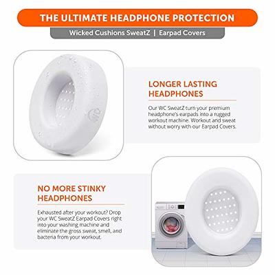 WC SweatZ XM5 - Protective Headphone Ear Covers for Sony WH1000XM5 by WC |  Only Compatible with Sony XM5 Over Ear Headphones | Sweatproof & Easily