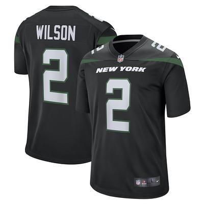 New York Jets Nike Game Road Jersey - White - Custom - Mens