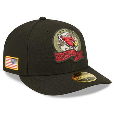 Men's New Era Stone/Cardinal Arizona Cardinals 2023 Salute To Service Low  Profile 9FIFTY Snapback Hat