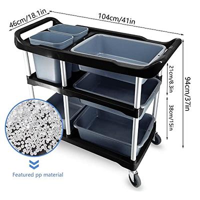 Rubbermaid™ Heavy-Duty Utility Cart with Aluminum Uprights