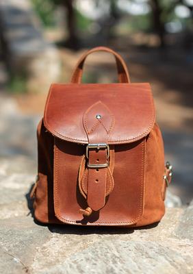 Steel Horse Leather The Calder Backpack | Handcrafted Leather Backpack