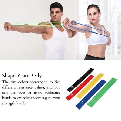 Resistance Bands Home Gym Equipment Men Women Core Strength