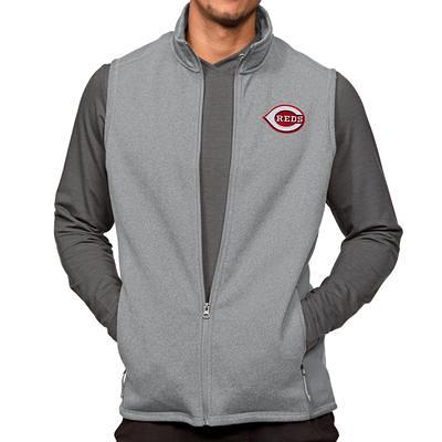 Men's Antigua Heathered Gray Cincinnati Bengals Logo Victory