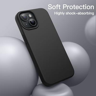 JETech Silicone Case Compatible with iPhone 13 Pro Max 6.7-Inch, Silky-Soft  Touch Full-Body Protective Phone Case, Shockproof Cover with Microfiber  Lining (Black) 