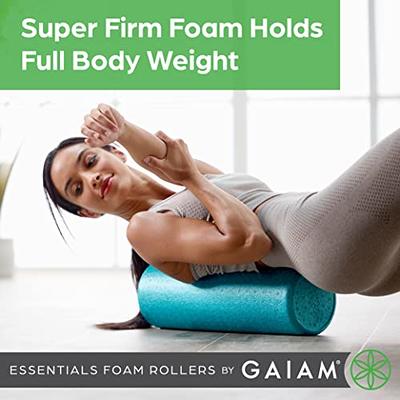 Gaiam Restore Muscle Massage Therapy Foam Rollers (18 Inch & 36