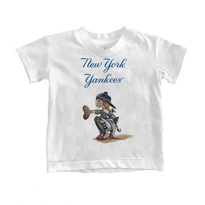 New York Yankees Tiny Turnip Infant Baseball Tear Raglan 3/4