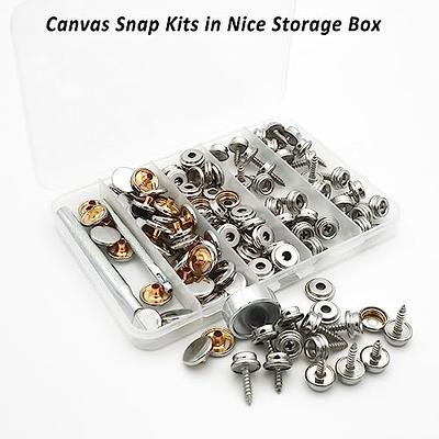 Canvas Snaps and Fasteners Stainless Steel Marine Snaps with