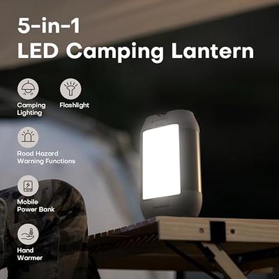 Camping Lantern Rechargeable, AlpsWolf LED Flashlight Spotlight Lantern  with 800LM, 3600 Capacity Battery Powered, Portable Bright Camping Light  for