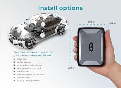 Hidden Magnetic GPS Tracker - Car GPS Tracker or Fleet GPS Tracker - Up to  180 Day Battery Life!