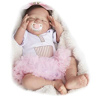 ROSHUAN Reborn Toddler Dolls 26 Inch Reborn Baby Dolls Toddler Baby Doll  Soft Vinyl Silicone Realistic Baby Dolls Girl Brown Hair Lifelike Baby Dolls  That Look Real Kids Xmas Gift - Yahoo Shopping