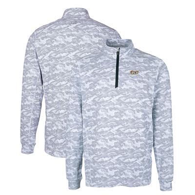 Philadelphia Phillies Cutter & Buck Big & Tall Traverse Camo Print Stretch  Quarter-Zip Pullover Top - Charcoal