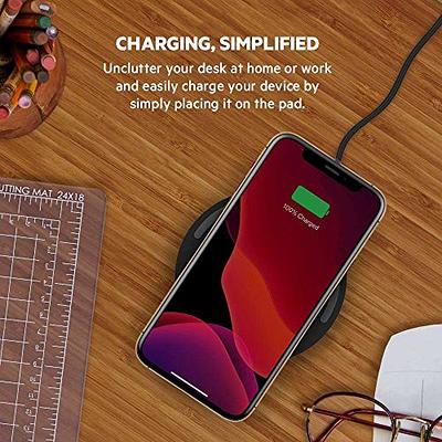 Belkin Quick Charge Wireless Charger + Bluetooth Speaker - Qi-Certified  Charger Stand for iPhone, Samsung Galaxy & More - Charge While Listening to