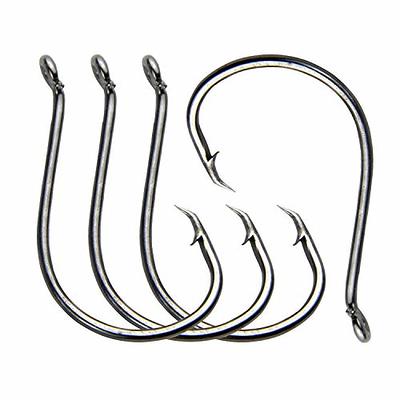  Beoccudo Saltwater Treble Hooks Large Size 4X Strong