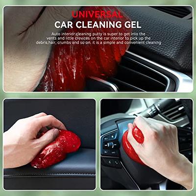 2 Pk Car Cleaning Gel Interior Detailing Auto Putty Dust Crevice Cleaner Slime