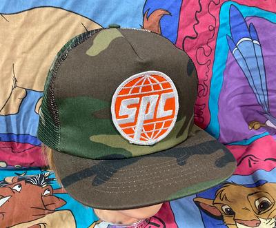 Vintage 80S Spc Mesh Camo Snapback Trucker Patch Hat - Computer It Nerd  Grunge Cap - Yahoo Shopping