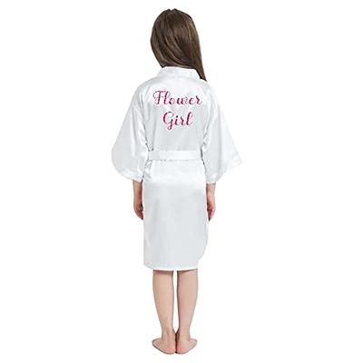 Personalised Kids Fluffy Robe- Ireland- Robes4you