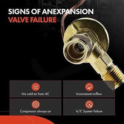 A-Premium A/C Expansion Valve Compatible with Chevrolet & GMC