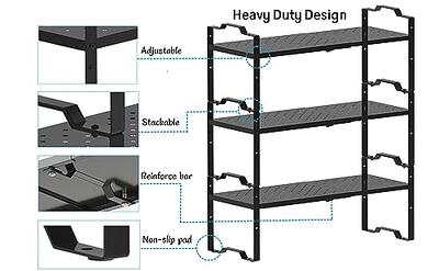 Jojocross Expandable Stackable Spice Rack Cabinet Shelf Organizer in Cabinet Shelf Kitchen Cupboard Organization Stackable Spice Rack Kitchen Pantry