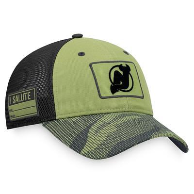 Men's New Jersey Devils Fanatics Branded Green Special Edition Snapback  Adjustable Hat