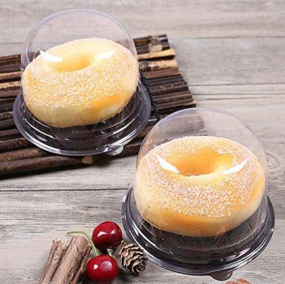 10-11 Plastic Disposable Cake Containers Carriers with Dome Lids