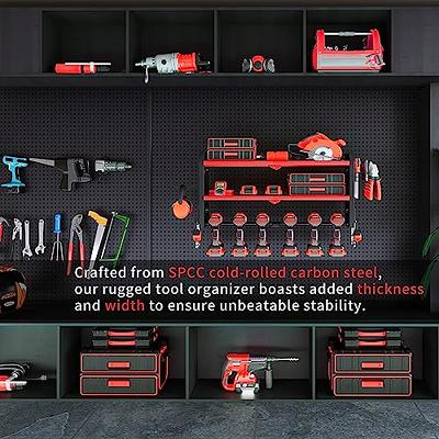 Wall Mounted No-Drill Shelf Storage Organizer – Shock Cool