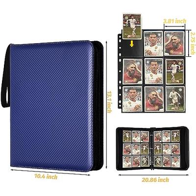 Card Binder 9 Pocket 720 Pockets Trading Card Binder Pu Leather