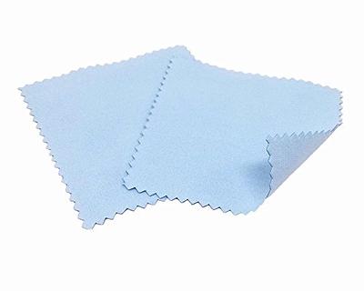 yueton 100pcs Jewelry Cleaning Cloth Polishing Cloth for Sterling Silver Gold Platinum