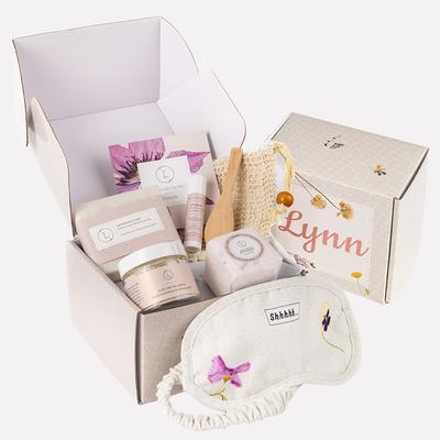 Spa Gift Set, Care Package for Women, Unique Spa Gift Basket