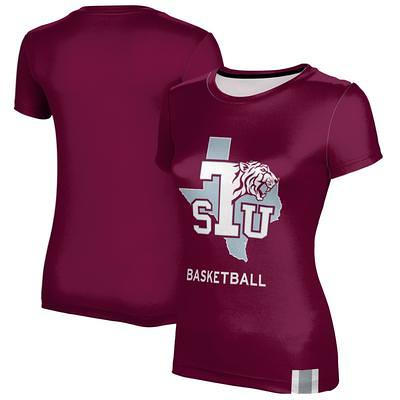 Men's Champion Maroon Texas Southern Tigers Jersey Est. Date Long Sleeve T-Shirt