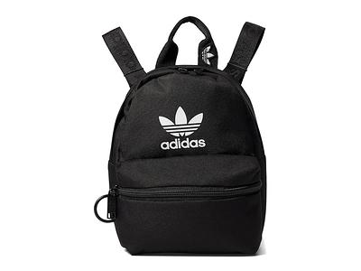 adidas Trefoil Monogram Jacquard Mini Backpack - Black | Women's Lifestyle  | adidas US