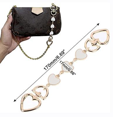 Gold Purse Chain, Shynek 2PCS Crossbody Chain Strap, Gold Belt Chain, Long  Chain Cross Body Strap for Bags, Purses, Handbags