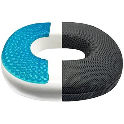 Donut Pillow Gel Seat Cushion Non-Slip Orthopedic Gel & Memory