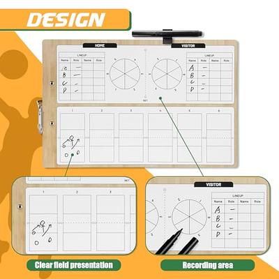 HIGHRAZON Volleyball Coaches Clipboard, Double-Sided Dry Erase Coach  Clipboard, Volleyball Whiteboard for Coaches, Lineup White Board with  Marker for Coaches Gift - Yahoo Shopping