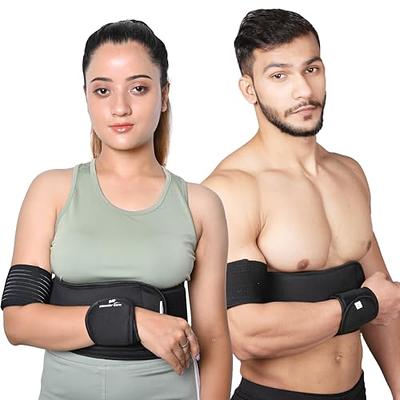 Wonder Care Left Right Shoulder Immobilizer Arm Sling Elastic Brace for  Clavicle Collar Bone Dislocation Subluxation Shoulder stabilizer  Compression Brace After Rotator Cuff Surgery - Yahoo Shopping