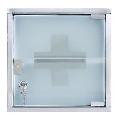 Locking Medicine Cabinet, Hanging Medicine Cabinet, Cabinet Medicine  Organizer, Wall Mounted Bathroom Storage Cabinet, First Aid Cabinet with  Safety Glass Door for Home, Bathroom, Office, Schoo - Yahoo Shopping