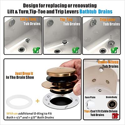 tub drain replacement parts