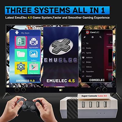  Retro Game Console with 117,000+ Classic Games,Super Console X  PRO Video Game Console,Emulator Console Compatible with Most Emulators,4K  HD Output,WiFi/LAN,Best Gifts for Friends (256GB) : Toys & Games