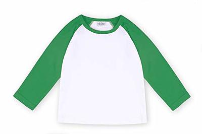  Toddler Baby Boy Girl Basic Solid Plain Organic Cotton