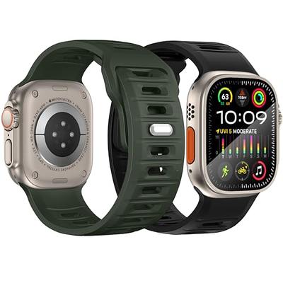 Rugged Silicone Sport Band for Apple Watch