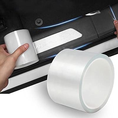  Ziciner Car Door Sill Protector Strip, Transparent