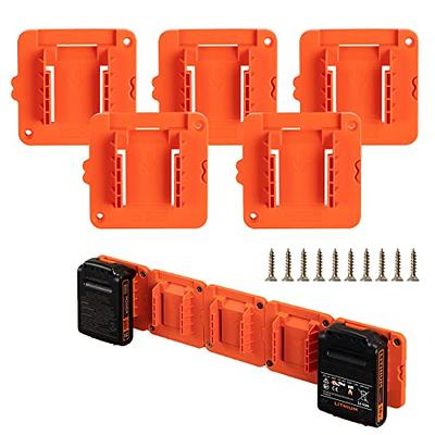 Wall mount for Black + Decker 40V battery and charger