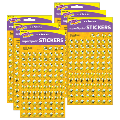 TREND superSpots Sparkle Stickers Silly Smiles Pack Of 160 - Office Depot