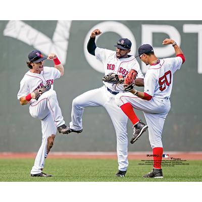 Andrew Benintendi Boston Red Sox Unsigned Celebration with Jackie Bradley  Jr. and Mookie Betts Photograph - Yahoo Shopping