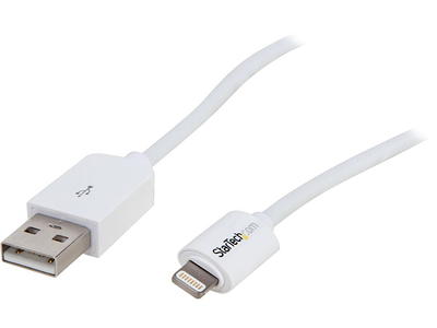 Apple Type A to Lightning 3.3 Feet (1M) Cable (Sync and Charge, White)